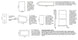 1968 - 1972 Nova Heater Box Seals Set for Cars without Air Conditioning, Angle 2
