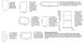1968 - 1970 BB Nova Heater Box Seals Set for Cars without Air Conditioning, Big Block, Angle 2