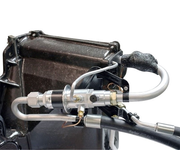 New 1966 - 1972 Chevelle Deluxe Billet OE Style Air Conditioning POA Valve Kit for 134a & R12 Refrigerant, Angle 2