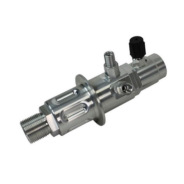 New 1966 - 1972 Chevelle Deluxe Billet OE Style Air Conditioning POA Valve Kit for 134a & R12 Refrigerant, Angle 3