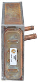 1968 Chevelle Heater Core, with Air Conditioning, Copper / Brass, Angle 7