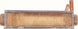 1964 - 1967 Chevelle Heater Core, With Air Conditioning Copper / Brass, Angle 5