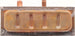1964 - 1967 Chevelle Heater Core, With Air Conditioning Copper / Brass, Angle 6