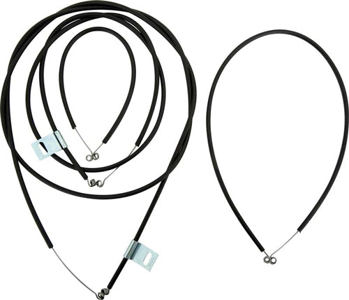 1966 - 1967 Chevelle EZ Slider Heater Control Cables SET, With Air Conditioning