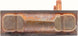 1969 - 1972 Chevelle Heater Core, with Air Conditioning, Copper / Brass, Angle 6