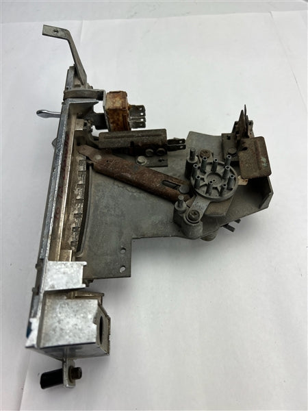 1971 - 1972 Chevelle Heater Control Assembly With Air Conditioning, Used Original, Angle 4