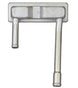 1969 - 1974 Nova Heater Core, with Air Conditioning, Aluminum, Angle 3