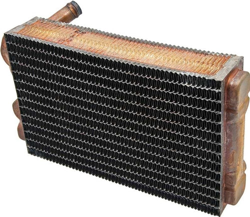 1969 - 1979 Nova Heater Core, Small Block without Air Conditioning, Copper / Brass, Angle 2