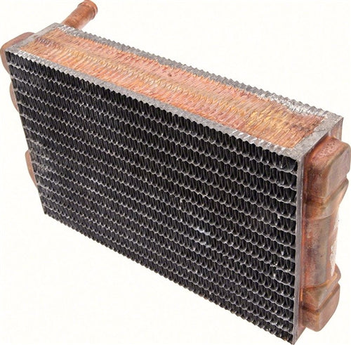 1969 - 1974 Nova Heater Core, with Air Conditioning, Copper / Brass, Angle 2