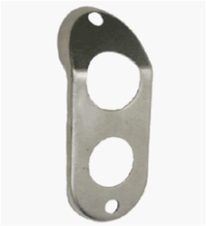 1968 - 1970 Nova Heater Box Tube Flange Plate, Big Block