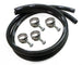 Heater Hose Set with Clamps, Ribbed with GM Markings