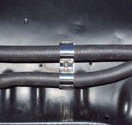 Stainless Inner Fender Heater Hose Clamp Support Bracket