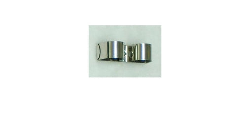 Stainless Inner Fender Heater Hose Clamp Support Bracket, Angle 2
