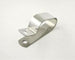Custom Stainless Heater Hose Bracket, Top Alternator Clip, with Flat Tab