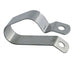 Custom Stainless Heater Hose Bracket, Top Alternator Clip, with Angled Tab