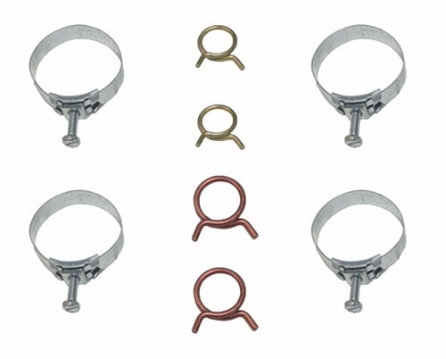 1964 - 1968 Chevelle Heater Hose and Radiator Hose Clamps Set, 8 Pieces | Chevelle Central
