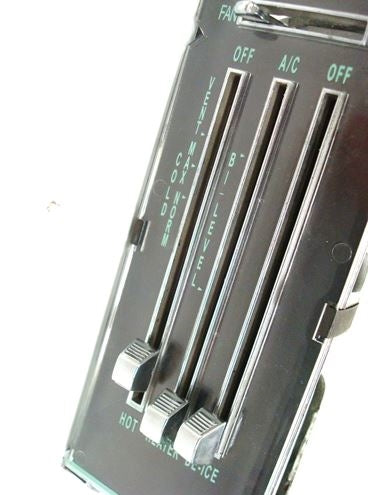 1969 - 1974 Nova Heater Control Assembly with Air Conditioning, Original GM Used, Angle 2