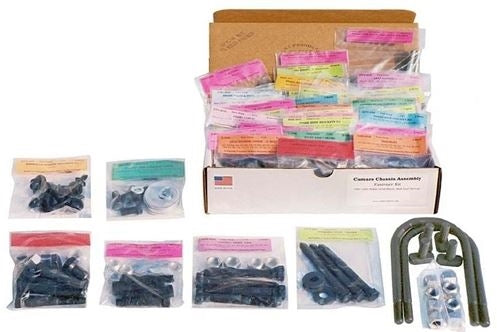 1964 - 1967 Chevelle Chassis Bolt Kit, Small Block with Drum Brakes