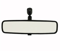 Custom Black Windshield Mount Interior Rear View Inside Mirror, 10 Inch