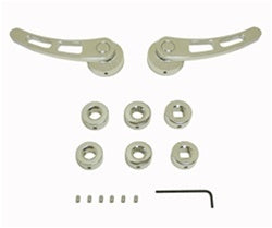 1966-1972 Custom Chrome Aluminum Inner Door Handles, Pair