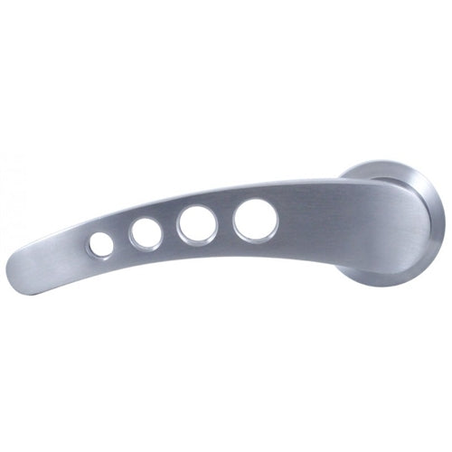 Custom Brushed Billet Aluminum Interior Door Handles, Pair, Angle 2