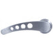 Custom Brushed Billet Aluminum Interior Door Handles, Pair, Angle 2