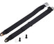 Starburst Push Button Lap Belts, Stainless Buckle Seat Belt with a Starburst Button, Choice Webbing Color, Each