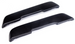1968 - 1969 Premium Quality Vinyl Wrapped Black Chevelle Door Panel Arm Rest Pads, Sold in a Matching Pair Only, Angle 3