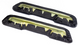 1968 - 1969 Premium Quality Vinyl Wrapped Black Chevelle Door Panel Arm Rest Pads, Sold in a Matching Pair Only, Angle 4