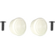 the new Chevelle and Nova Replacement OFF WHITE Window Crank Knobs, Pair