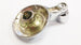1968 Chevelle VENT WINDOW Crank Handle, SHORTIE Single Bar Solid, Chrome with Chrome Knob, Angle 2