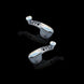 1966 - 1972 Chevelle / Nova Custom Chrome Window Cranks Set, 3-3/4 Inch, Pair, Angle 2