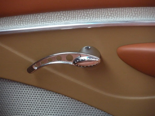 1966 - 1972 Chevelle / Nova Handles, Interior, Chrome, Custom, Pair, Angle 2