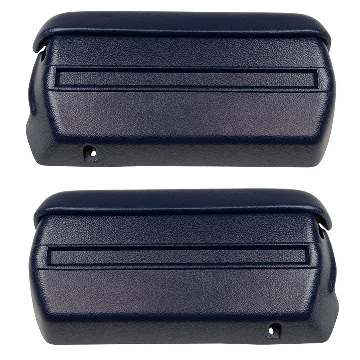 1968 - 1972 Chevelle Door Panel Arm Rests Kit, Colors, Angle 2