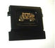 1967 Deluxe Style Stainless Seat Belt Buckle Push Button Insert, Gold Stagecoach, Each, Angle 2