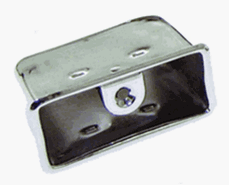 1968 - 1972 Chevelle Convertible Rear Arm Rest Ash Tray Assembly with Insert, Angle 2