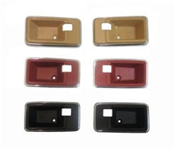 1975 - 1979 Nova Interior Door Handle Cups, Thinner OE Style, Pair