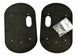 1969 - 1972 Nova Non-Air Kick Panel Door Flapper Seals Set with Rivets