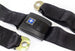 1968 - 1972 Rear Standard Seat Belt with Blue and Silver Starburst Push Button, Each