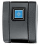1968 - 1972 Rear Standard Seat Belt with Blue and Silver Starburst Push Button, Each, Angle 2