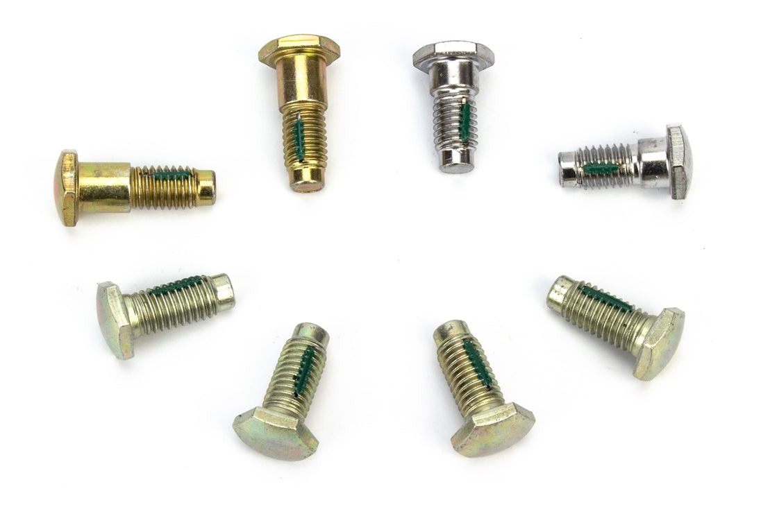 1968 - 1972 Nova Seat Belt Anchor Bolt Set for Cars with Shoulder Belts, 8 Pieces Kit