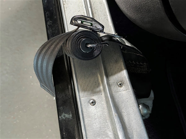 Chevelle or Nova Seat Belt Retractor Roller Set, Pair, Angle 4