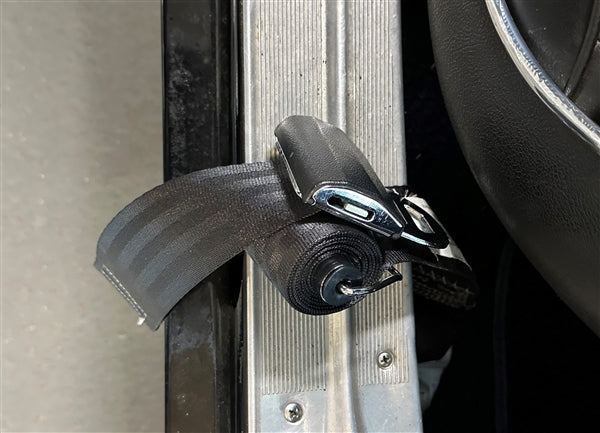 Chevelle or Nova Seat Belt Retractor Roller Set, Pair, Angle 5