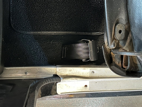 Chevelle or Nova Seat Belt Retractor Roller Set, Pair, Angle 6