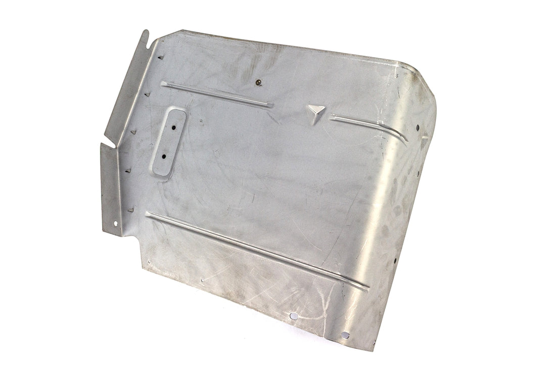 1964 - 1967 Chevelle Rear Upper Convertible Arm Rest Metal Panel, LH Driver Side