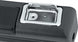 Rear Arm Rest Assemblies, With Ash Trays, Pads and Center Chrome Trims, Pair, Angle 2