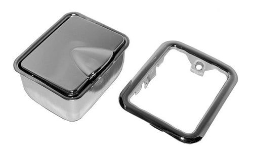 1964 - 1967 Chevelle Convertible Rear Arm Rest Ashtray Assembly, Each, Angle 2
