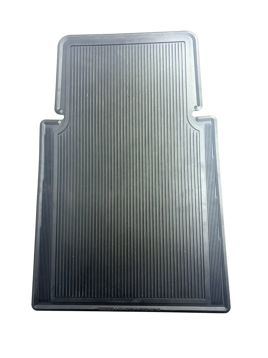 1964 - 1972 Chevelle Floor Mats Set with Bowtie, OE Style, Black, Angle 2