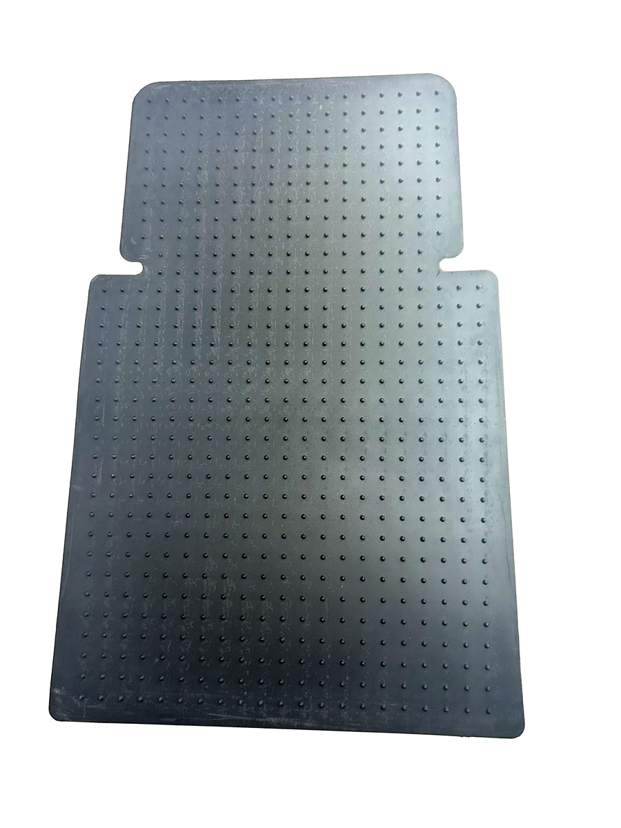 1964 - 1972 Chevelle Floor Mats Set with Bowtie, OE Style, Black, Angle 3
