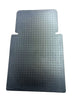 1964 - 1972 Chevelle Floor Mats Set with Bowtie, OE Style, Black, Angle 3